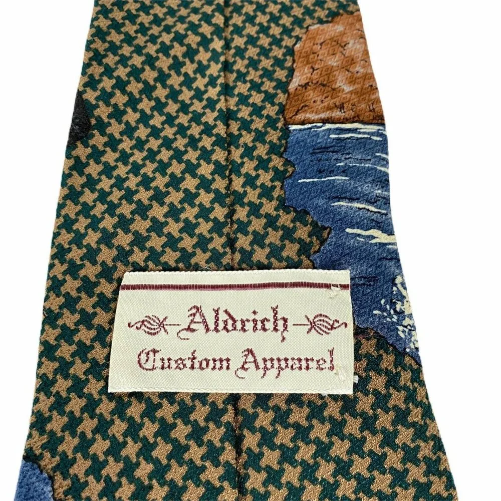 Aldrich Custom Apparel Fly Fishing Silk‎ Mens Tie
